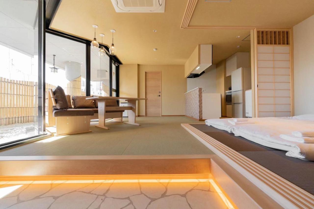 東瀛stays 6階 ゆったり庭付きワンフロア部屋 Osaka Exteriör bild